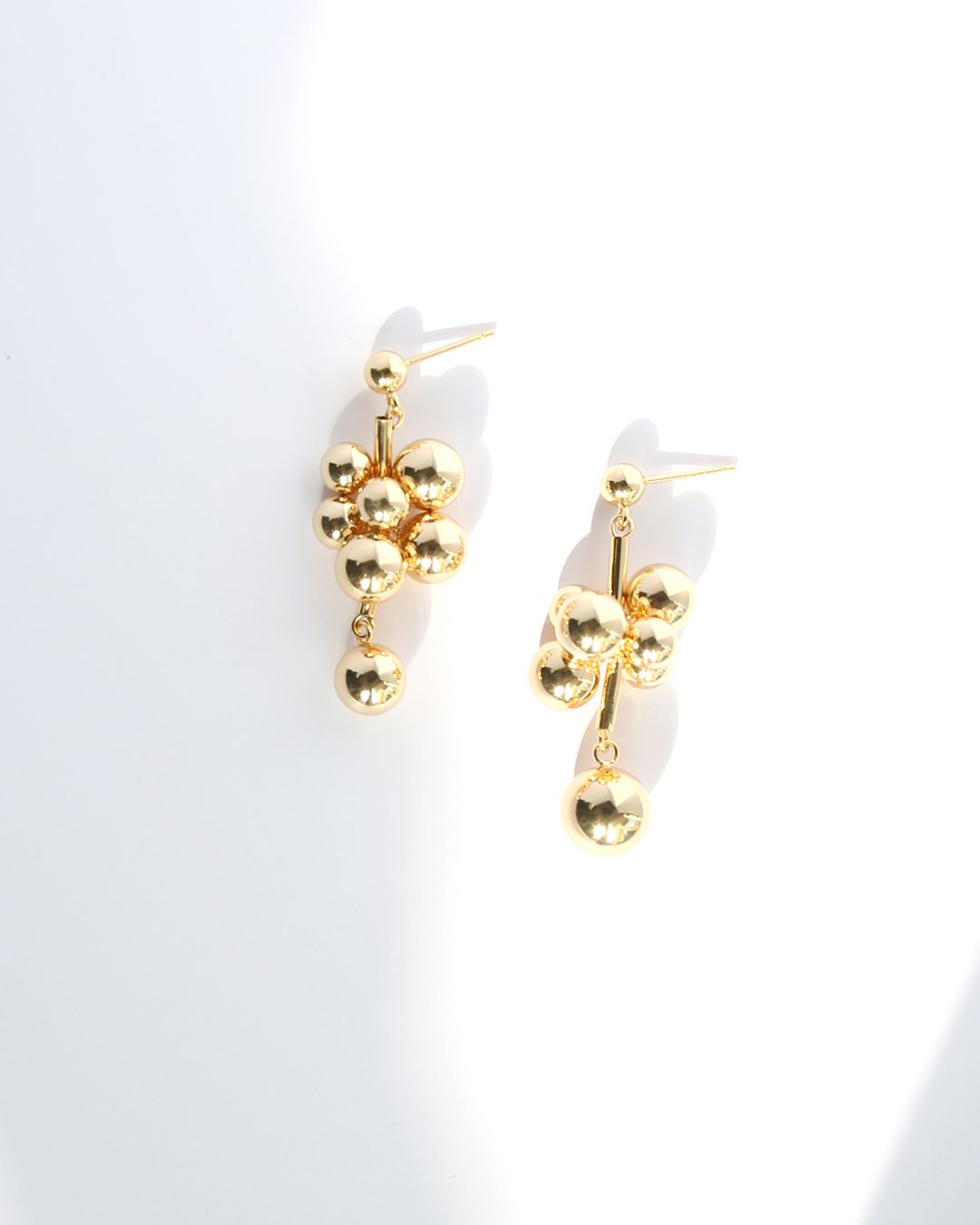 GOLDEN BUBBLE EARRINGS - GOLD