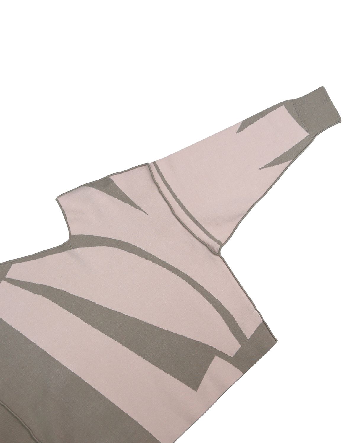 L-O-V-E REVERSIBLE BATWING TOP - TAUPE/PALE PINK