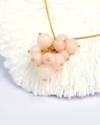 JADE BUBBLE NECKLACE - BLOSSOM