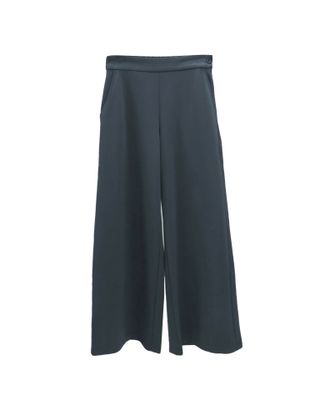 DOUBLE KNIT STRAIGHT LEG PANTS - MINERAL