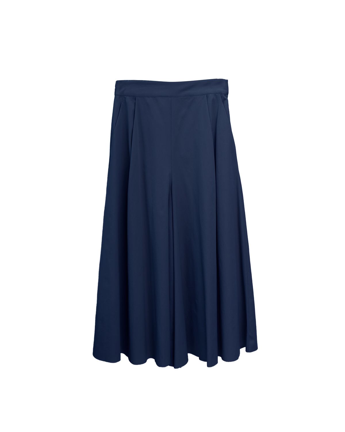 A-LINE FLARE CULOTTES - EBONY