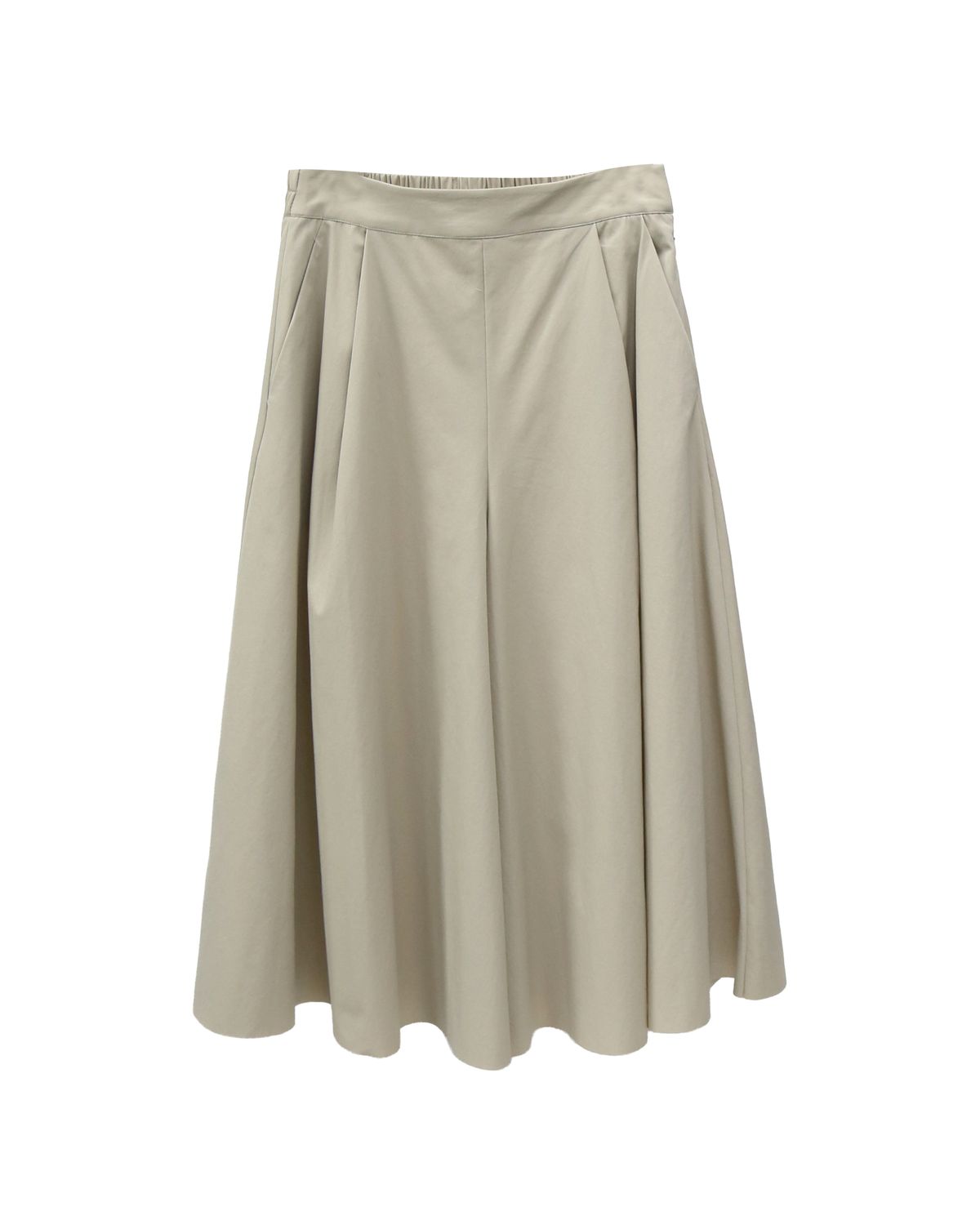 A-LINE FLARE CULOTTES - PROCELIN