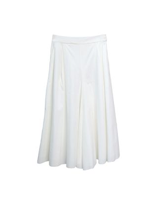 A-LINE FLARE CULOTTES - EGGSHELL