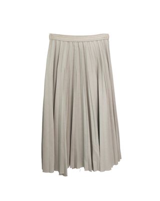 PLEATED SKIRT - TAUPE