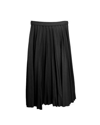 PLEATED SKIRT - BLACK