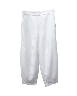 BUTTON DETAILED BALLOON PANTS - EGGSHELL