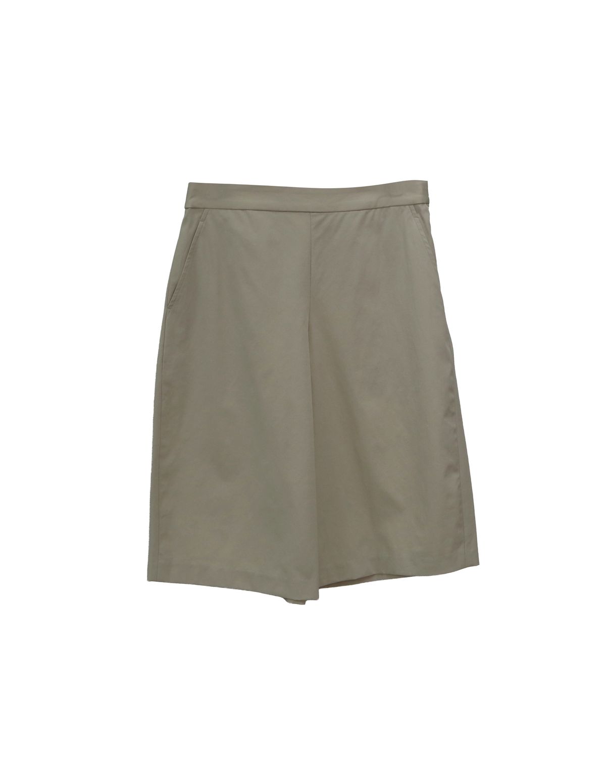 ELASTIC WAIST BERMUDA - PROCELIN