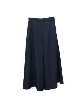LIGHTWEIGHT FLARE PANTS - NAVY