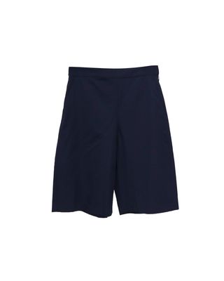 ELASTIC WAIST BERMUDA - EBONY