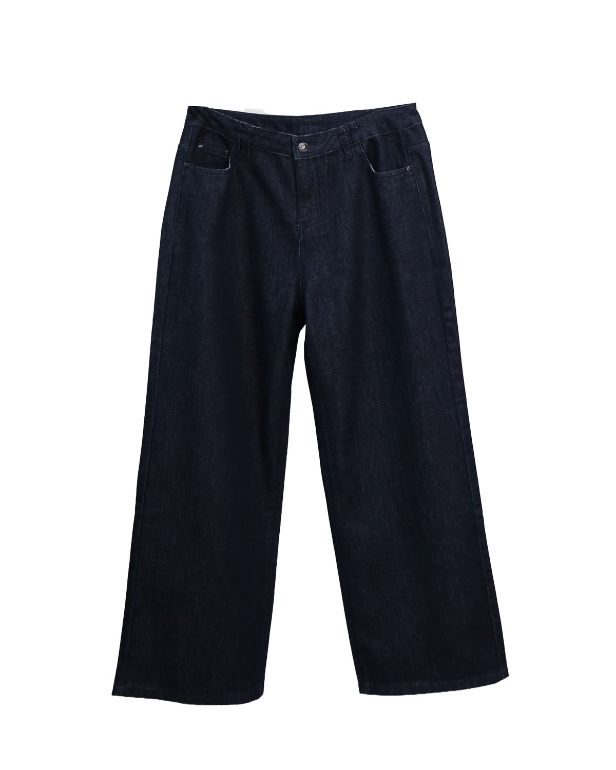 WIDE LEG DENIM - DENIM