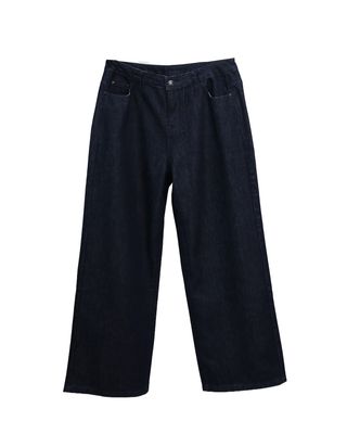 WIDE LEG DENIM - DENIM