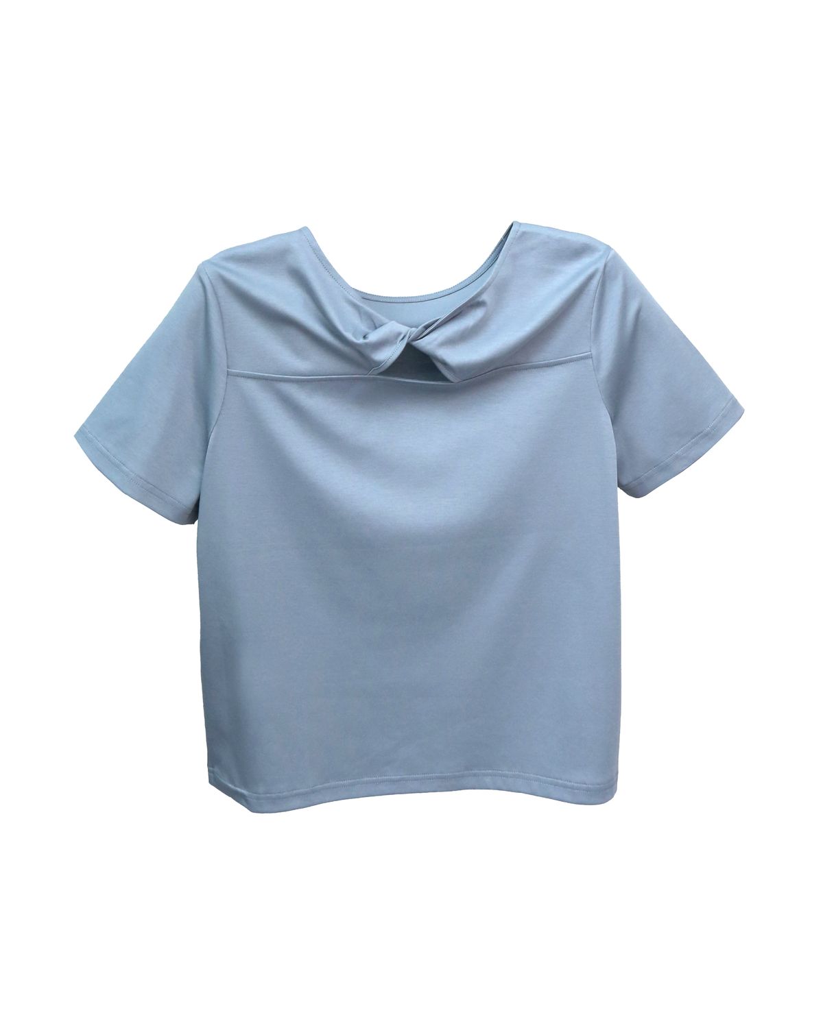 TWISTED BACK DETAIL TOP - BREEZE