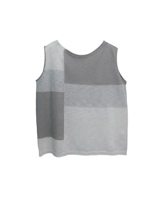 COLOUR BLOCKING VEST - MOON / LHG / EGGSHELL