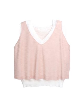 LAYERED VEST - BLOSSOM / EGGSHELL