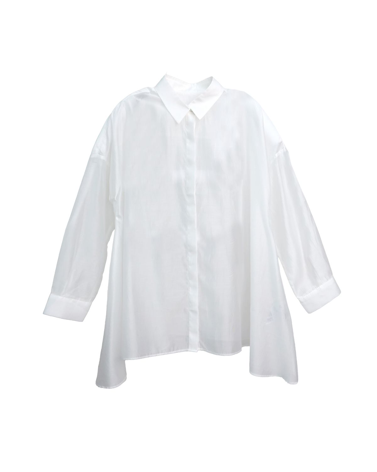 FLARE SHIRT - EGGSHELL