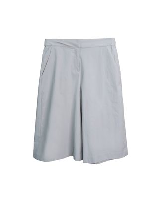 MID RISE BERMUDA SHORTS - MOON