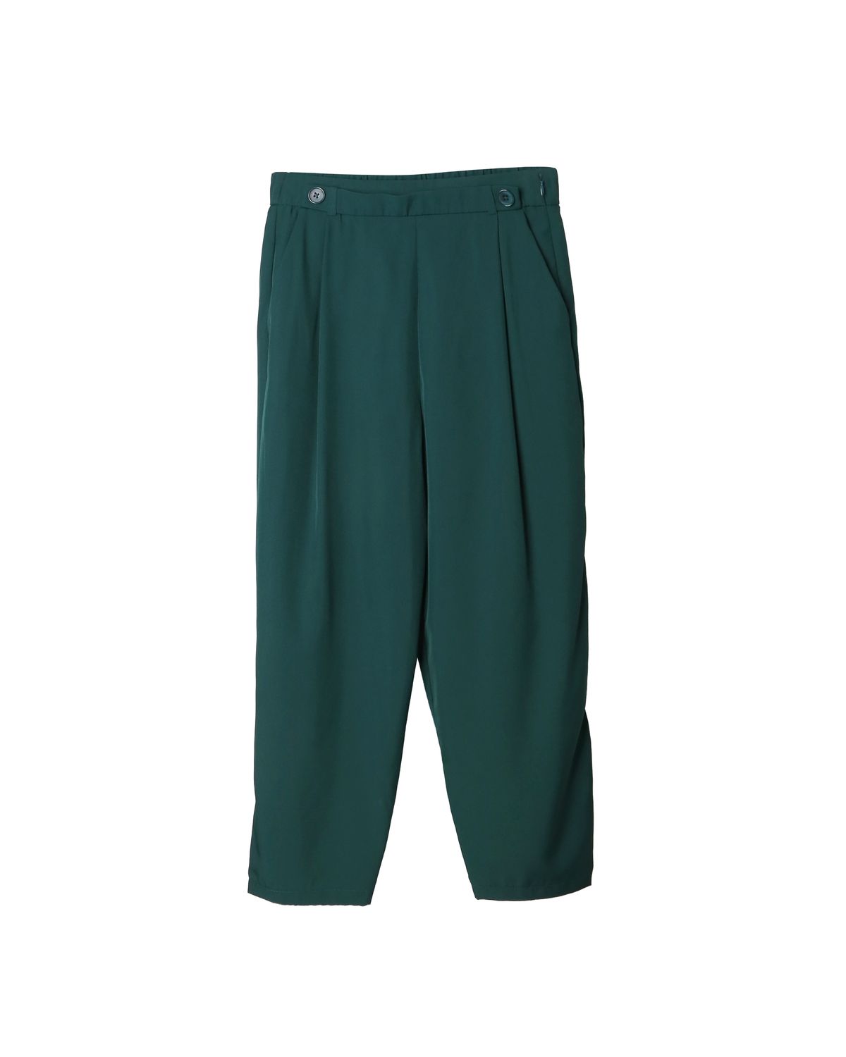 TAPERED PANTS - DARK GREEN