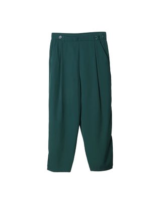TAPERED PANTS - DARK GREEN