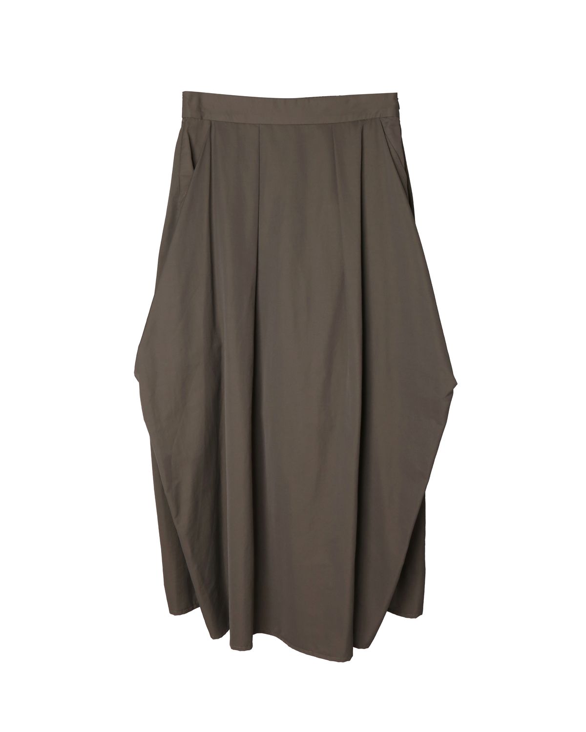 FLARE SKIRT - DARK OLIVE