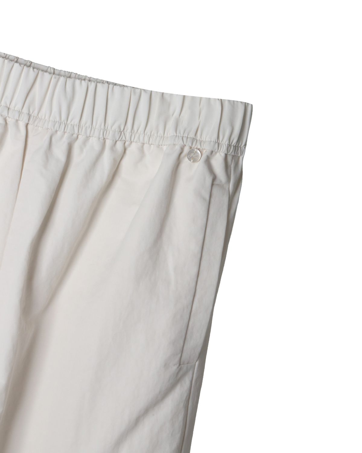 ELASTIC WAISTBAND CARPI - ALMOND