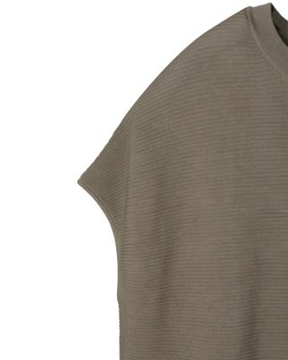 BOXY KNITTED TOP - SAGE