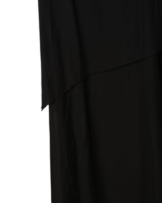 LAYERED FLARE DRESS - BLACK