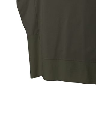 COLOUR BLOCKING TOP - SAGE
