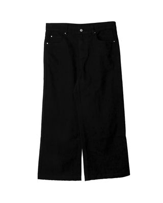 BELL CUT PANTS - BLACK