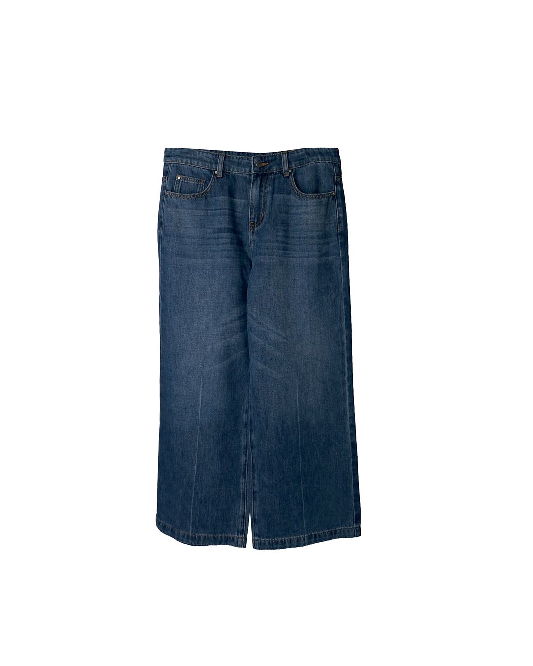 BELL CUT JEANS - DENIM
