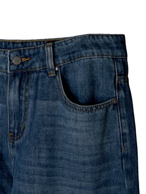 BELL CUT JEANS - DENIM