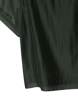 DOUBLE-LAYERED SILKY POLY LAWN SOFT STRUCTURE TOP - BASIL