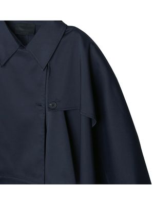 GEOMETRIC SHIRT TRENCH - ECLIPSE