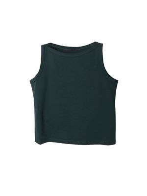 COTTON VEST - FOREST