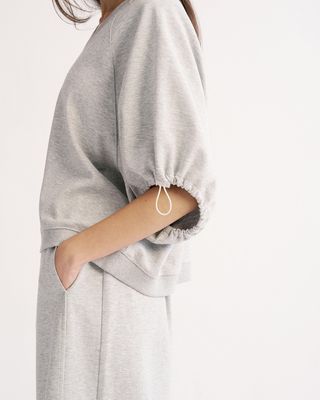 VOLUMINOUS-SLEEVE SWEATSHIRT - LHG