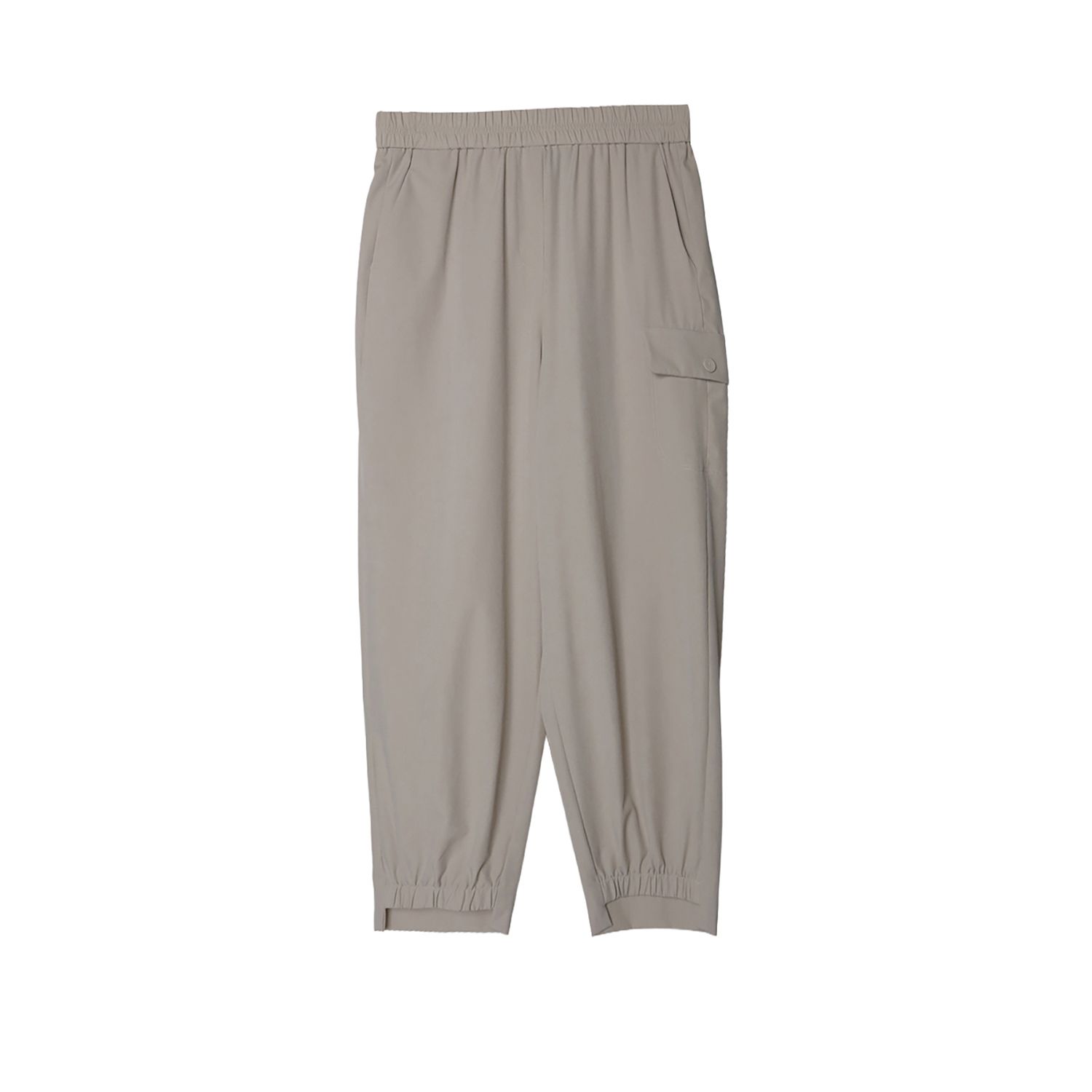 SPORT-TOUCH TAPERED PANTS - CEMENT