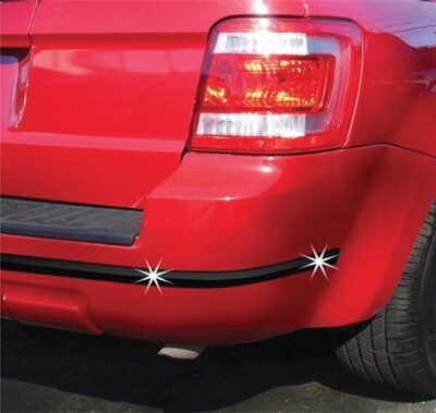 Hi Gloss Black Body Molding Trim 1" x150'