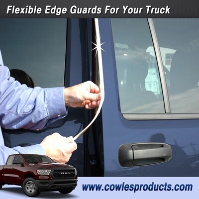 Cowles® S37204 Custom Chrome Truck Edge Guard Trim 8'