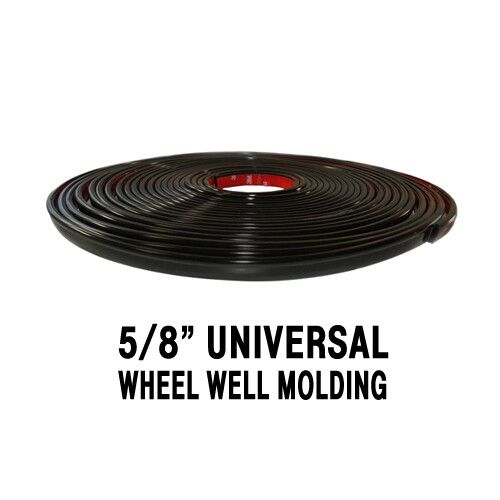 Black Wheel Well Molding 5/8 Black Wheel Well Molding 5/8" x 20' kit