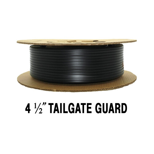 Black 4 ½ Black 4 ½" Tailgate Guard x 50' Reel