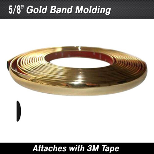 Gold Band Wheel Well Molding 5/8 Gold Band Wheel Well Molding 5/8" x 30' Kit