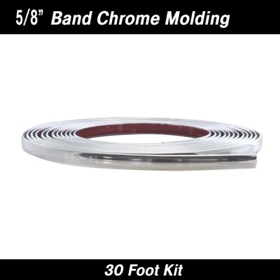 Cowles® 37-830 Chrome Band Wheel Well Molding 5/8