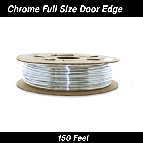 Cowles® 39-200  Full Size Chrome Door Edge Guard 150'