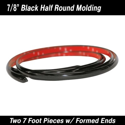 Cowles® 33-524 Black Molding w/ Formed Ends 7/8 Cowles® 33-524 Black Molding w/ Formed Ends 7/8