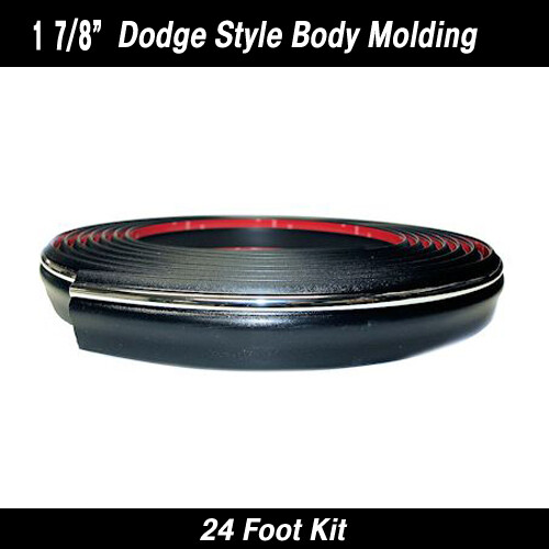 Dodge Style Body Side Molding 1 7/8 Dodge Style Body Side Molding 1 7/8" x 24' Kit