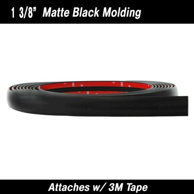 Cowles®38-424 Matte Black Molding 1 3/8