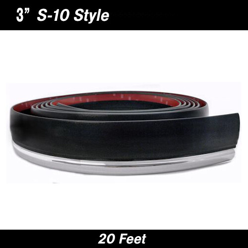 S-10 Style Truck Body Side Molding 3" x 20'