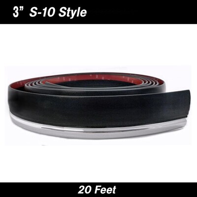 S-10 Style Truck Body Side Molding 3" x 20'