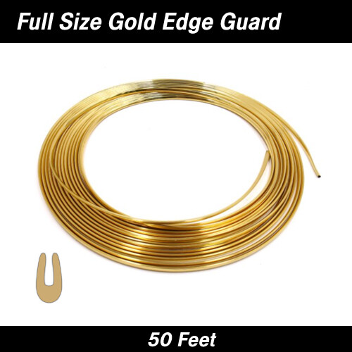 Gold U Channel Edge Trim 50 Feet Gold U Channel Edge Trim 50 Feet