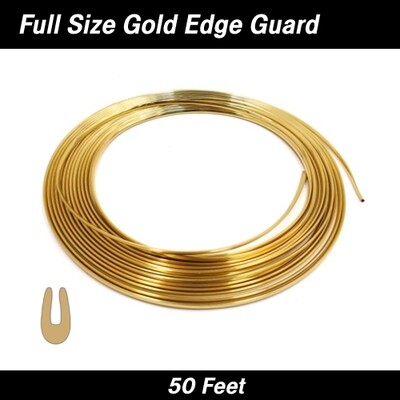 Cowles® 39-213  Gold U Channel Edge Trim 50 Feet