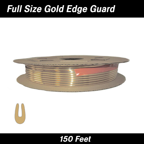 Cowles® 39-203  Gold U Channel Edge Trim 150 Feet